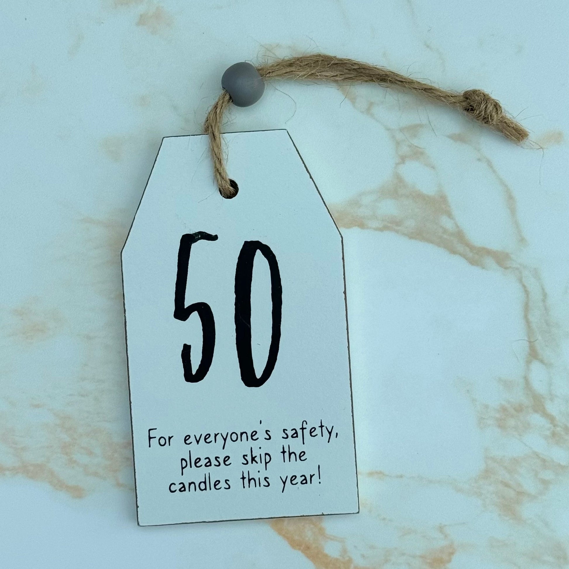 50th Birthday Sign - Three Bears Emporium