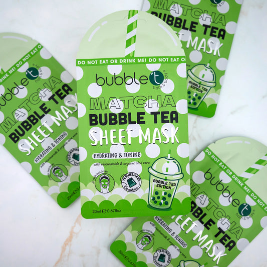 Matcha Bubble Tea Sheet Mask