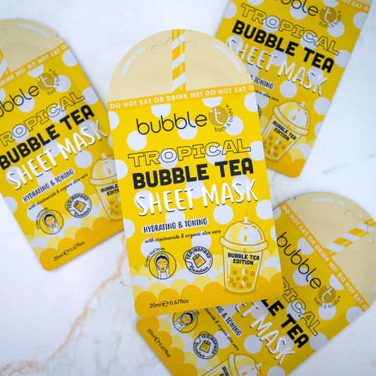 Tropical Bubble Tea Sheet Mask