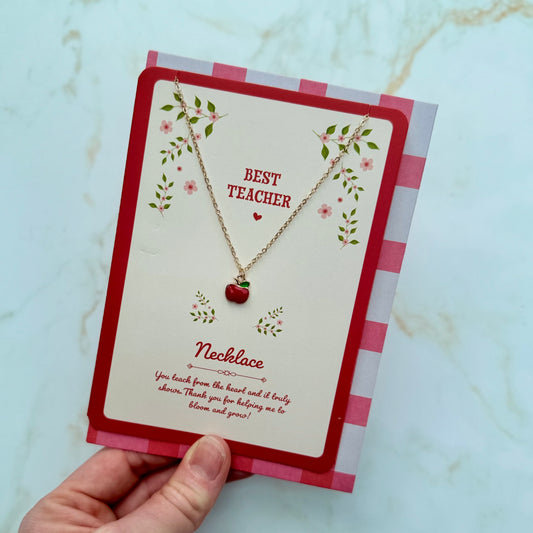 Best Teacher Necklace