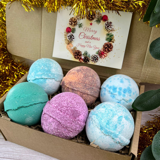 Mens Bath bomb gift set