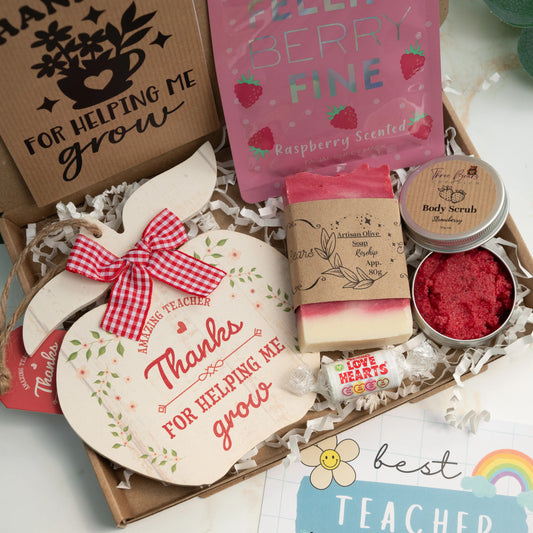 Thank You For Helping Me Grow Teacher Gift