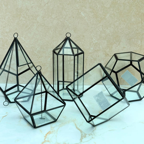 Air Plant Terrarium Kit Geometric - Three Bears Emporium