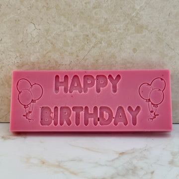 Happy Birthday Wax Melt Snap Bar - Three Bears Emporium