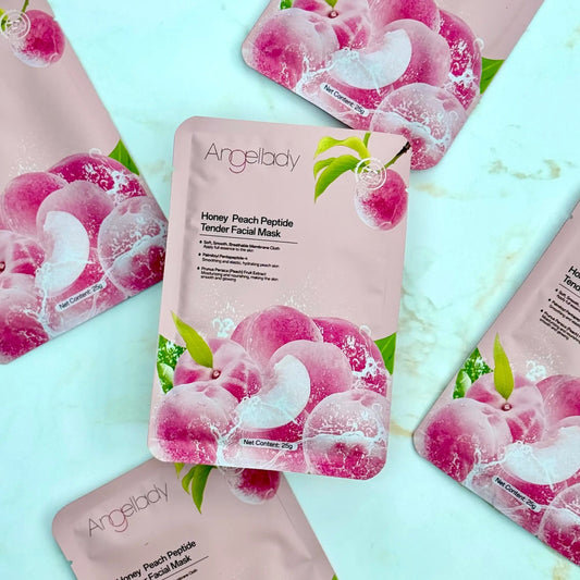 Honey Peach Peptide Facial Mask - Three Bears Emporium