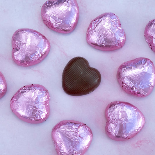 Milk Chocolate Hearts - Three Bears Emporium