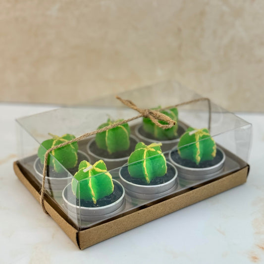 Monk Cactus Candles - Three Bears Emporium