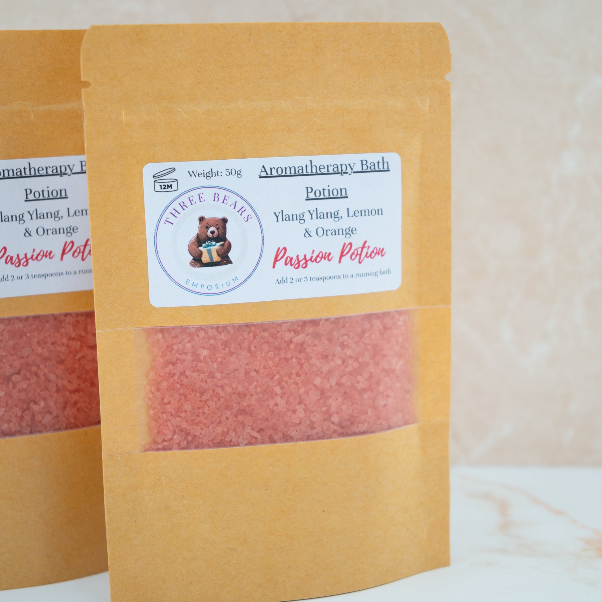 Passion Potion Bath Salts - Three Bears Emporium