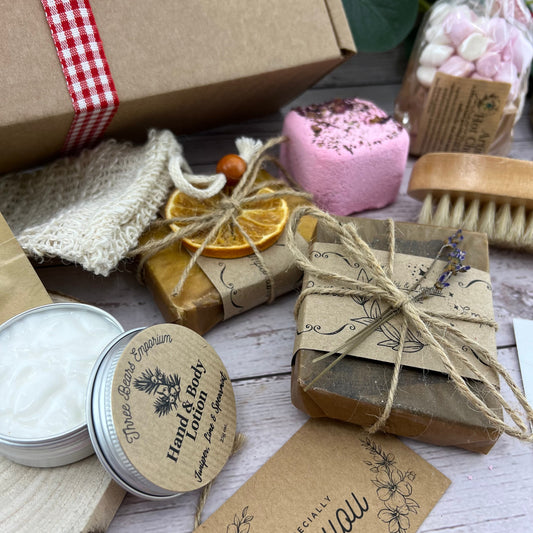 Scented Soak Thank You Hamper - Three Bears Emporium