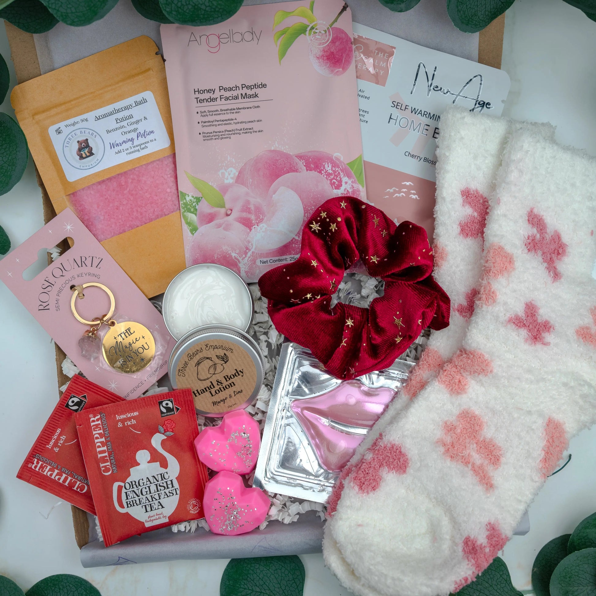 Soothing Self Care Spa Box – At - Home Pamper Gift - Three Bears Emporium