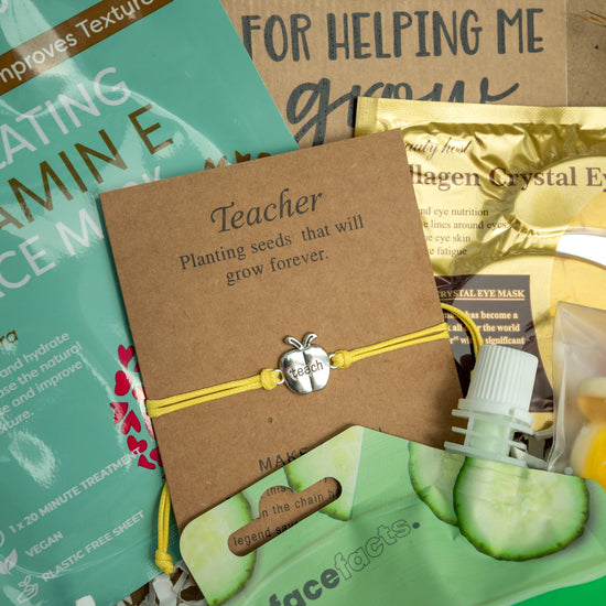 Thank You Teacher Gift Box – Pampering Self Care Set - Three Bears Emporium