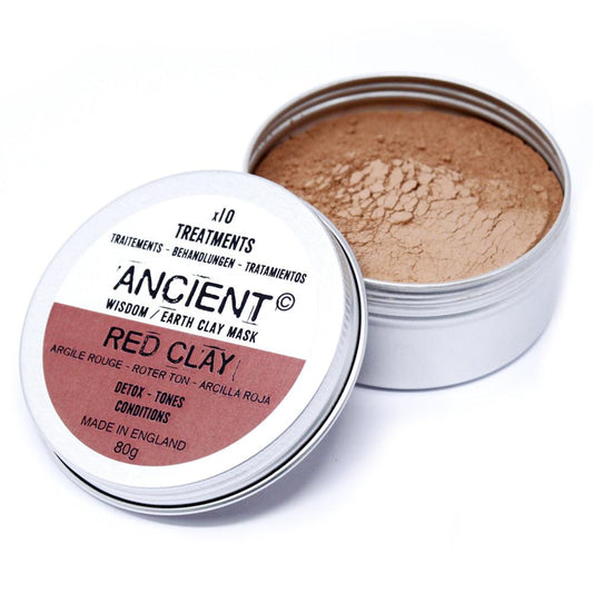 Red Clay Mask - Detoxifies and Cleanses - Three Bears Emporium