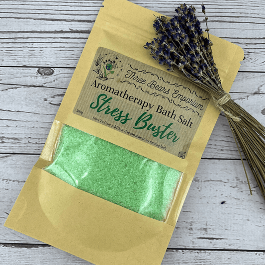 Stress Buster Bath Salts - Three Bears Emporium
