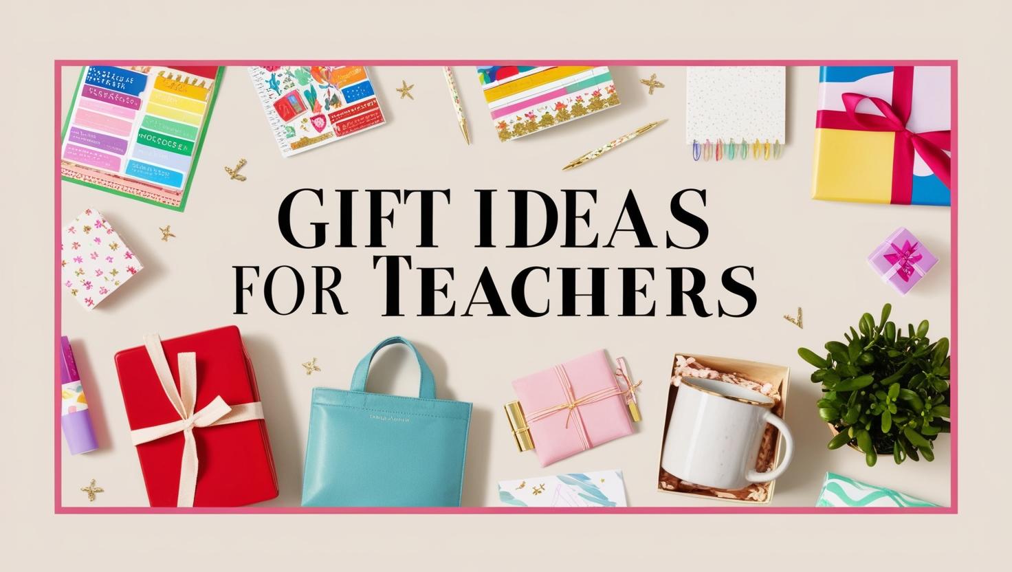 5 Cheap Thoughtful and Unique Gifts for Teachers at the end of the sch ...