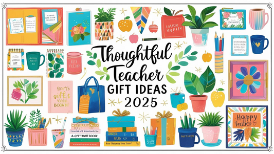 Top 10 Thoughtful Teacher Gifts for 2025: Personalised, Practical & Heartfelt Ideas