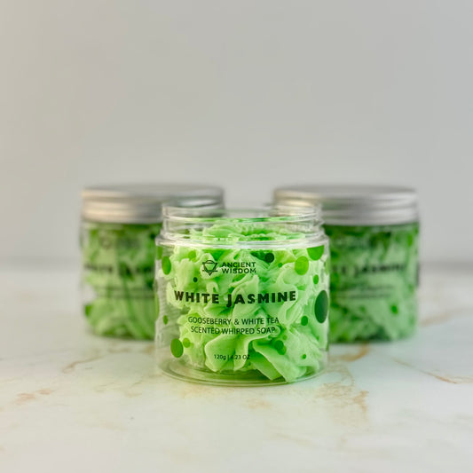 White Jasmine Whipped Soap