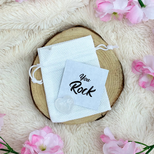 ‘You Rock’ Quartz Charm