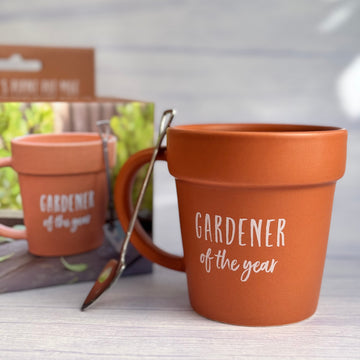 Gardener Of The Year Pot Mug