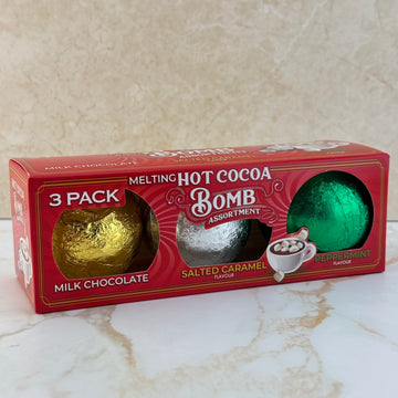 Triple Hot Chocolate Bombs
