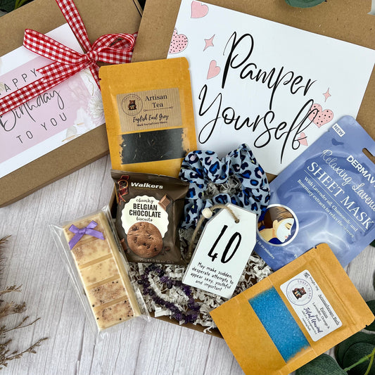 40 & Gorgeous | Letterbox Birthday Gift For Women - Three Bears Emporium
