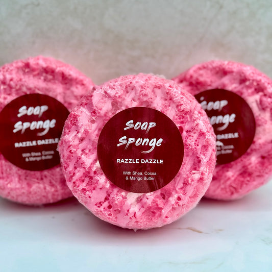 Raspberry Slush Soap Sponge