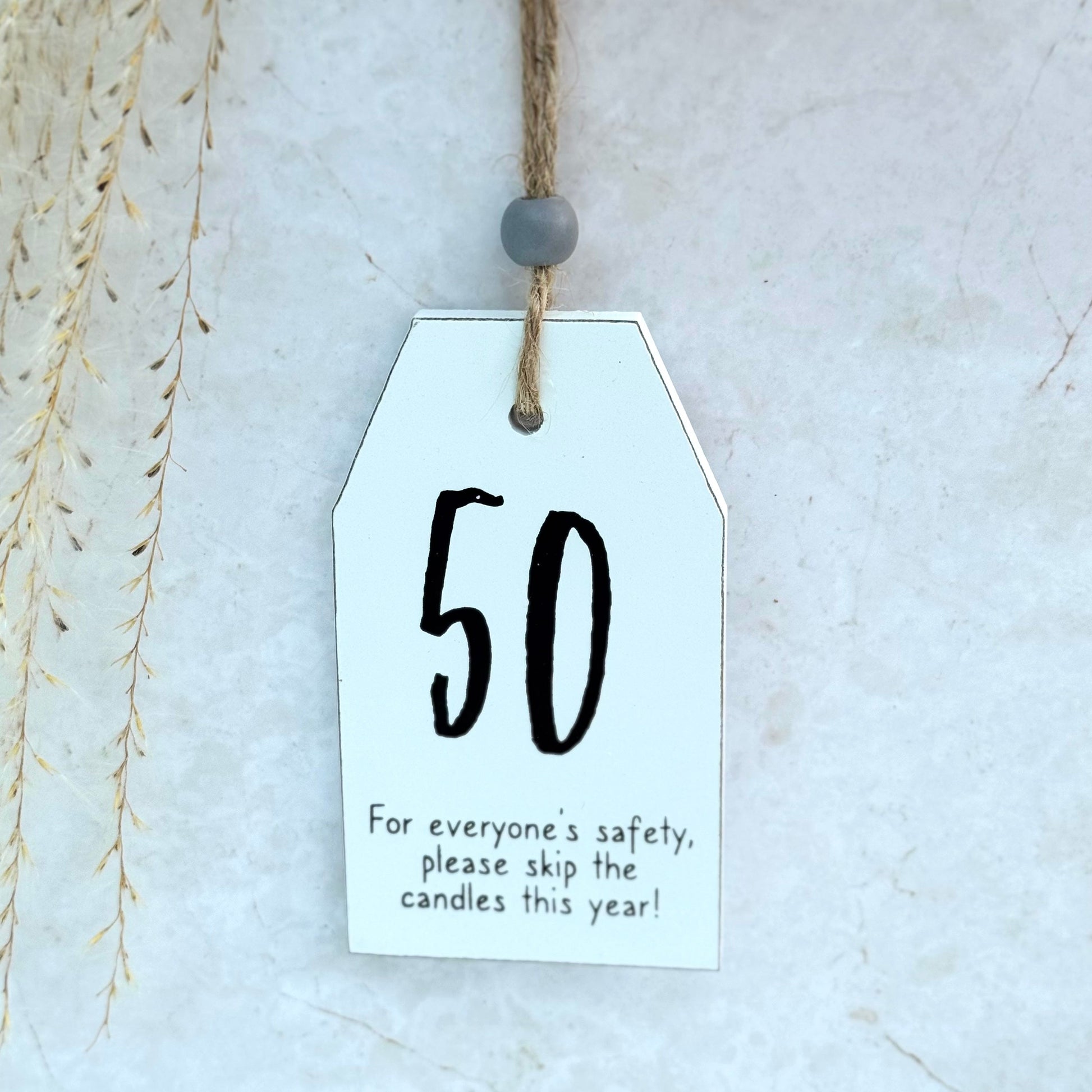 50th Birthday Sign - Three Bears Emporium