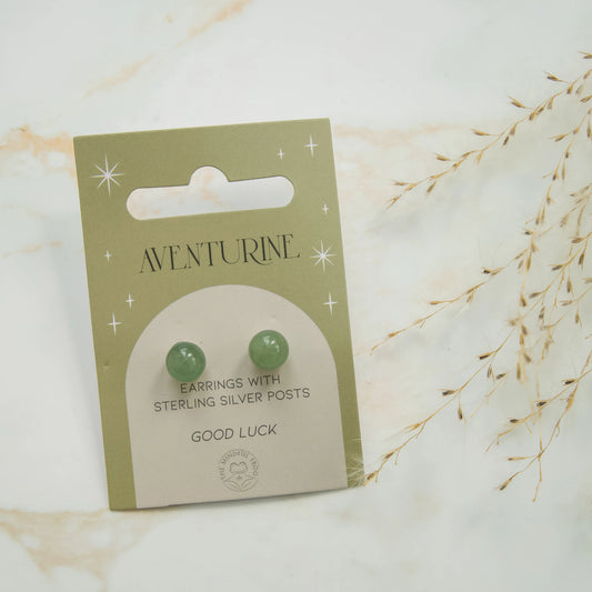 Aventurine Gemstone Earrings