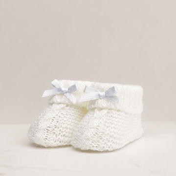 Knitted Baby Booties