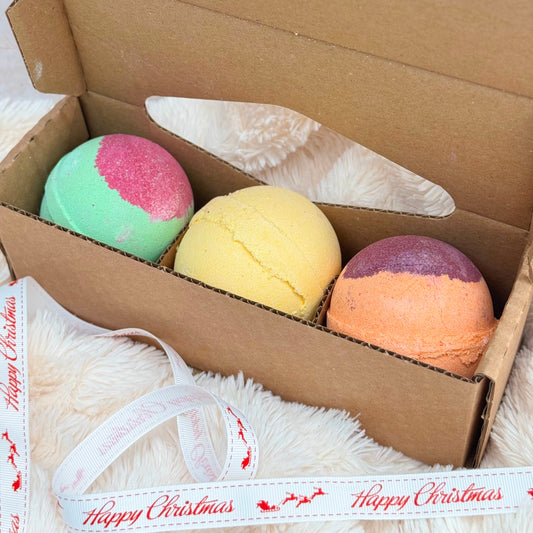 Christmas Bath Bomb Set