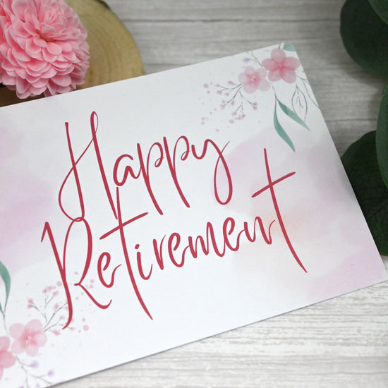 Happy Retirement Card
