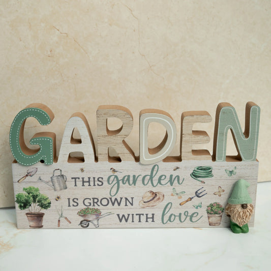 Garden Wall Sign