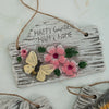 Hanging Concrete Garden Signs