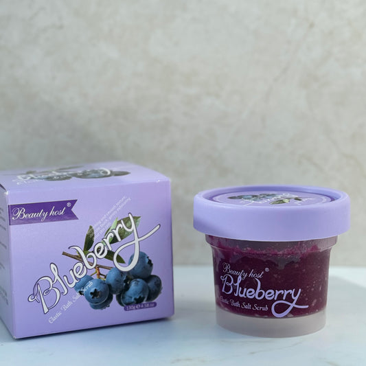Blueberry Bath Salt Scrub