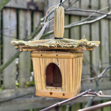 Square Seagrass Bird Box