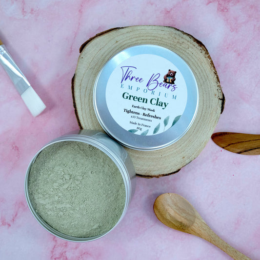 Green Clay Mask- Refreshes And Tightens Skin
