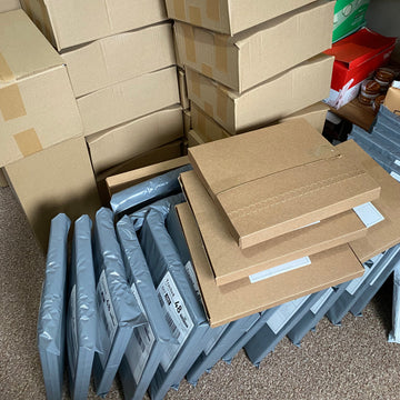 A Small Family, A Lot of Boxes