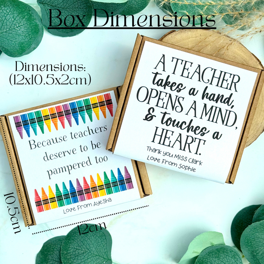 Mini Letterbox Gift Box for Teachers - End of Year Present
