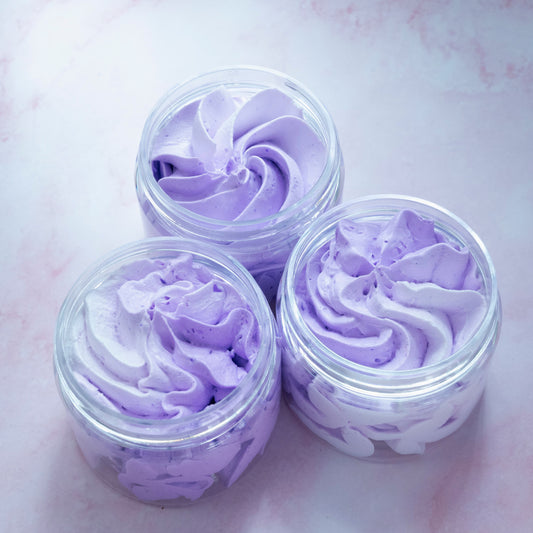 Lavender Scented Whipped Soap