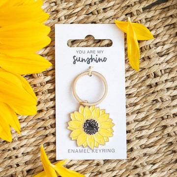 You Are My Sunshine Keyring
