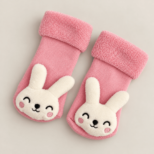 Baby Socks With Rattle - Three Bears Emporium