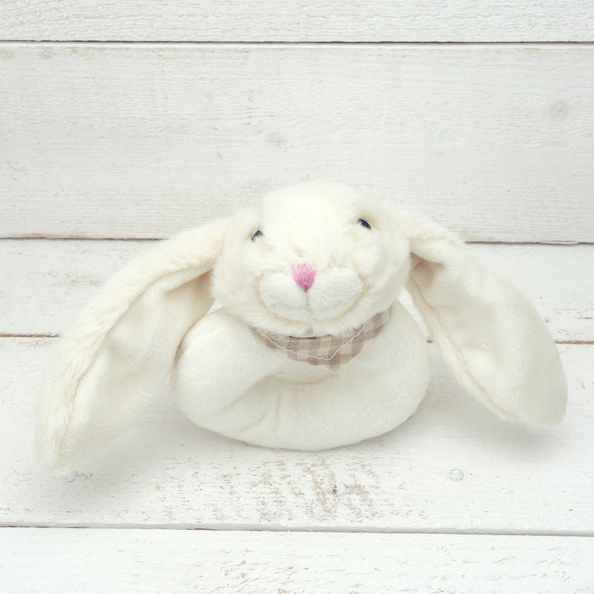 Bunny Baby Soft Toy Rattle - Three Bears Emporium