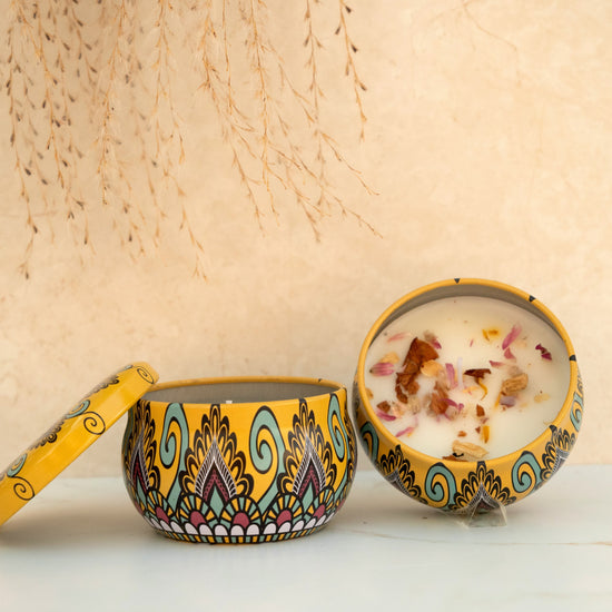 Candle In Tin - Three Bears Emporium