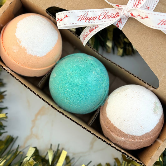 Christmas Bath Bombs - Three Bears Emporium