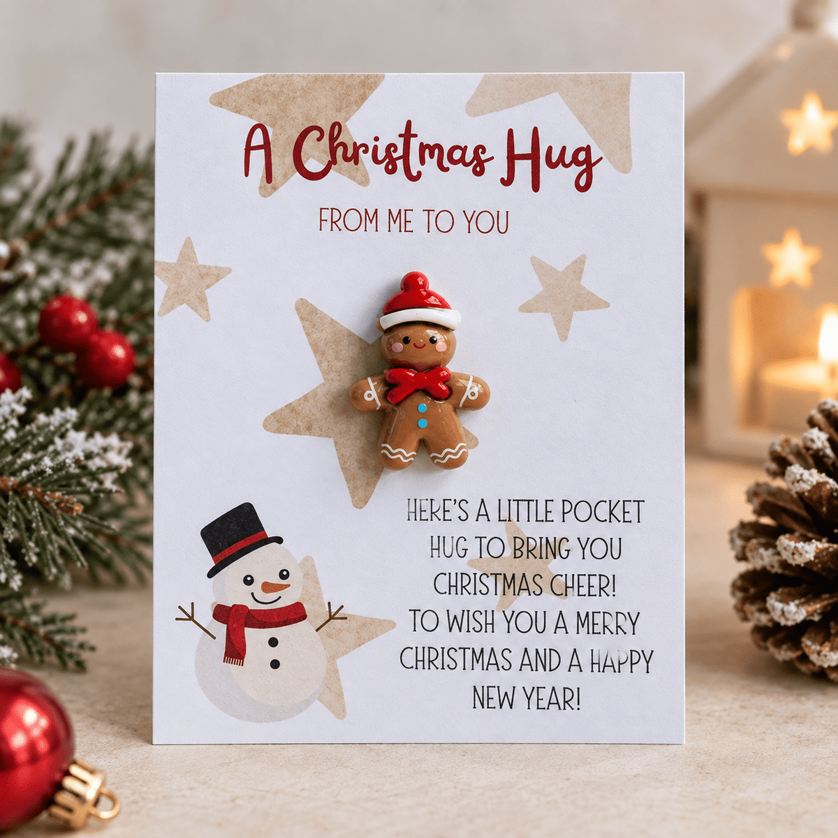 Christmas Pocket Hug - Three Bears Emporium