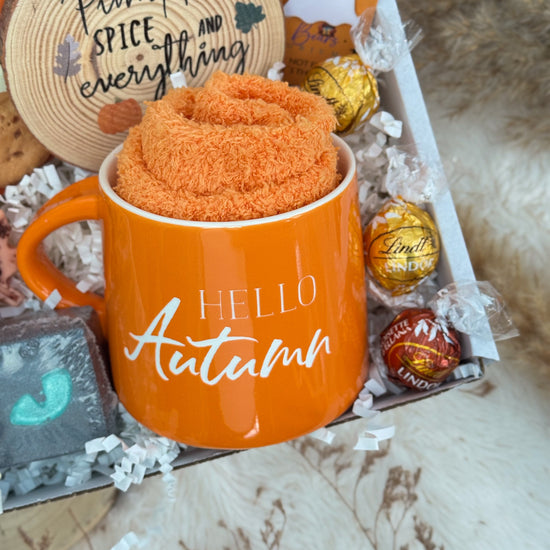 Cosy Autumn Nights Boo Basket Gift Hamper - Three Bears Emporium
