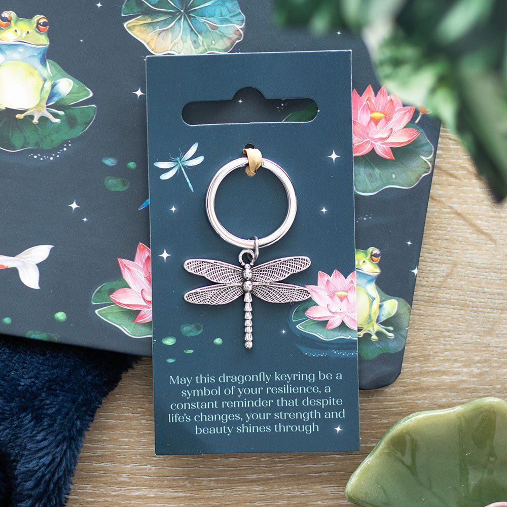 Dragonfly Keyring - Three Bears Emporium