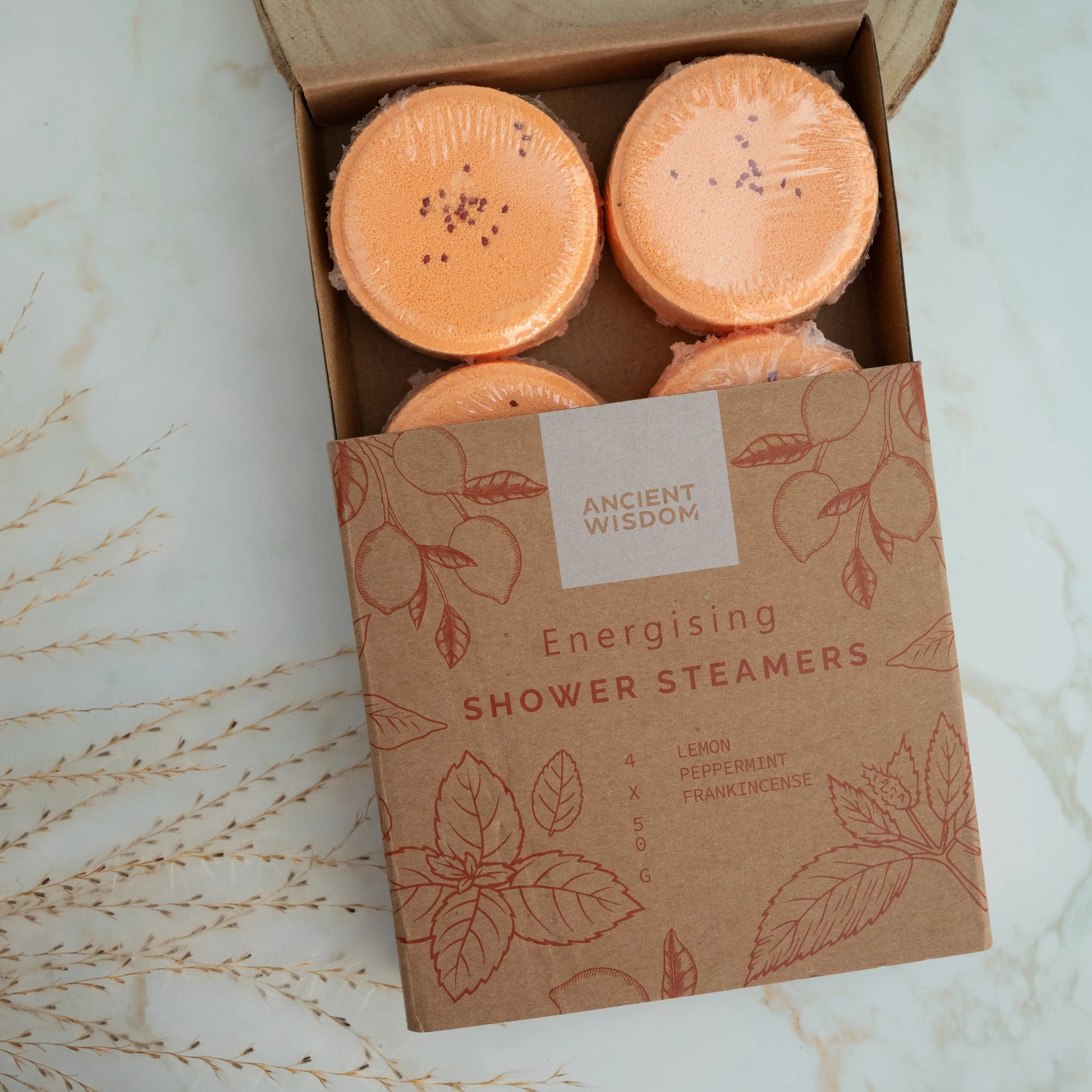 Energizing Shower Steamer Set - Three Bears Emporium