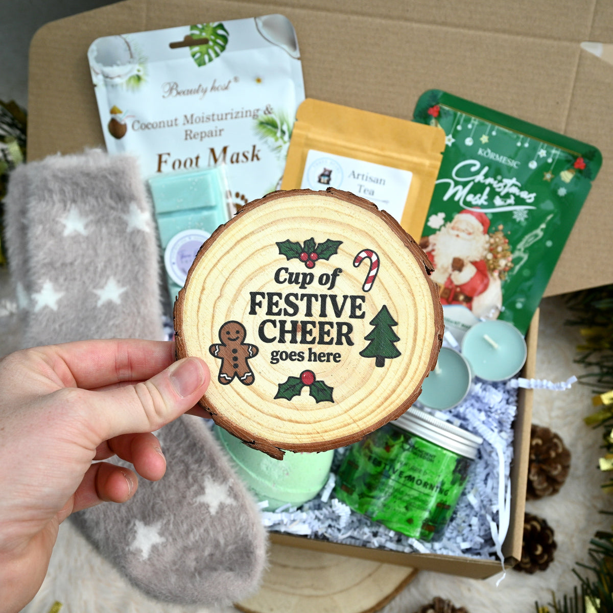 Festive Cheer Gift Set | Christmas Hamper - Three Bears Emporium
