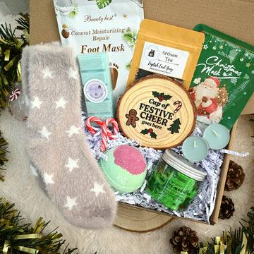 Festive Cheer Gift Set | Christmas Hamper - Three Bears Emporium