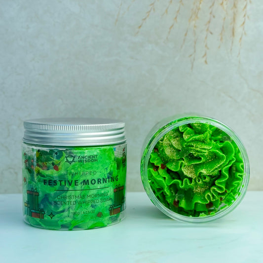Festive Morning Whipped Soap - Three Bears Emporium